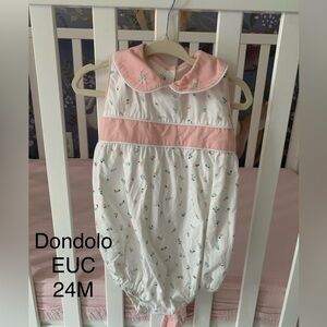 Dondolo 24mo floral bubble EUC